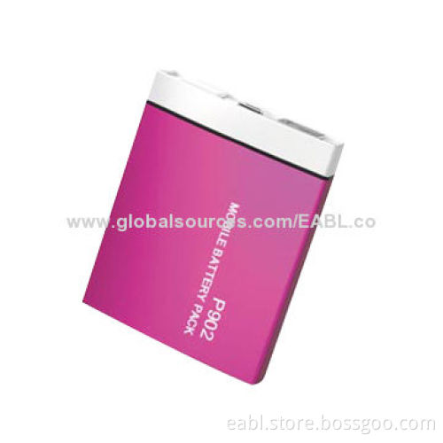 Card Design Power Bank with Aluminum Housing and LED Flashlight for iPhone/iPod/Samsung/HTC